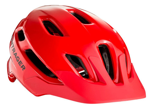 Casco Ciclismo Mtb Hombre Bontrager Quantum Rojo S