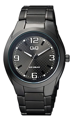 Q&q Q&q Q68a-003py Relógio masculino preto