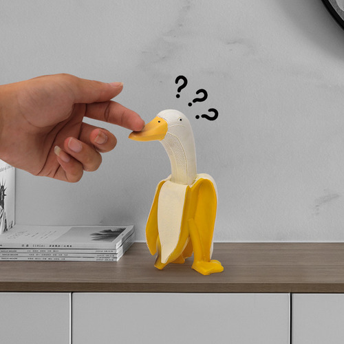 Adornos De Pato De Plátano, Innovadores Y Bonitos Dibujos An