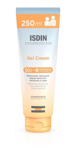 Fotoprotector Gel Cream Spf50+ | Isdin | 250ml