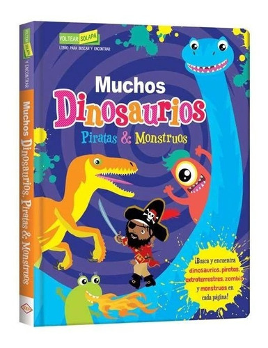 Libro Muchos Dinosaurios Piratas Y Monstruos, Busca Encuentr