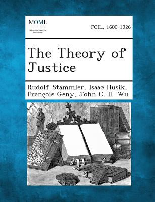 Libro The Theory Of Justice - Stammler, Rudolf