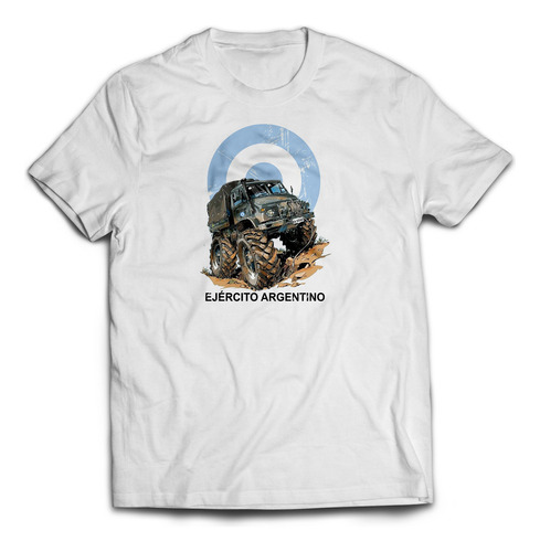 Remera Ejercito Argentino Unimog Mercedes Benz 4k Art