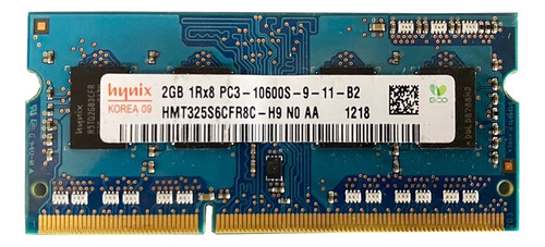 Mem. Sodim 1.5v - 2gb Ddr3 1333mhz Hmt325s6cfr8c-h9 Hynix