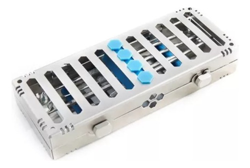 Cassette De Acero Inoxidable Para 5 Instrumentos