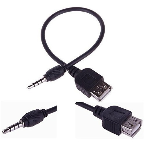 Cable Usb Macho X Plug 3.5 Y 2.5 St  1 Unidad
