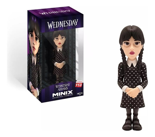 Minix Figura Coleccionable Merlina Addams 11773 Mundotoys