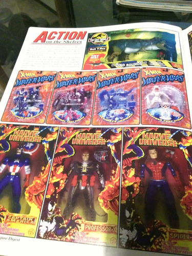 Lote Revista Action Figures X10 Marvel Dc Batman (Usado)