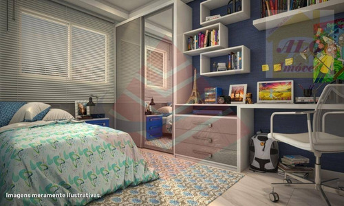 Apartamento Com 2 Dormitórios À Venda, 58 M² Por R$ 261.270,00 - Vila Guilhermina - Praia Grande/sp - Ap3101