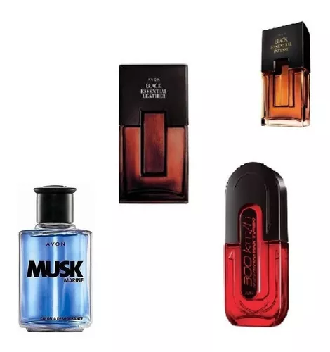 Kit 4 Perfumes Vendidos Mais Avon
