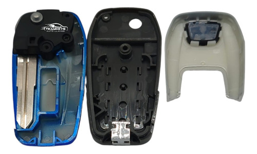 Carke Carcasa Llave Mitsubishi Mirage L200 2016 A 2023 Azul