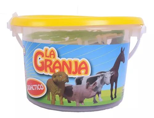 Set De Animales De Granja X 6 Unidades * Sheshu Toys