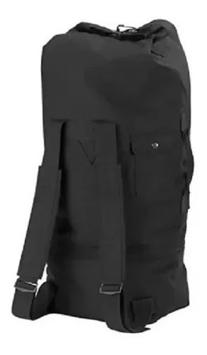 Bolso Ropero Tactico Camping 90lts Negro