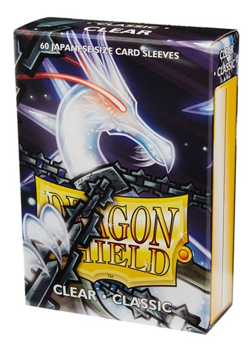 Dragon Shield Sleeves Mini Clear Classic Transparente Yugioh