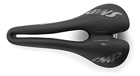 Selle Smp Well Sillín, Unisex Adulto, Negro, Mediano