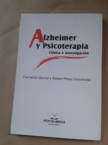 Alzheimer Y Psicoterapia Clinica E Investigacion  Envios C15