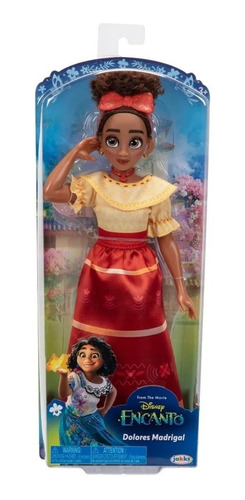 Muñeca Dolores Madrigal 28cm Disney Encanto - Premium
