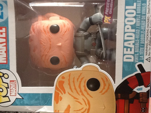 Funko Pop! Deadpool Sem Máscara Raro Com Roupa Da X-force
