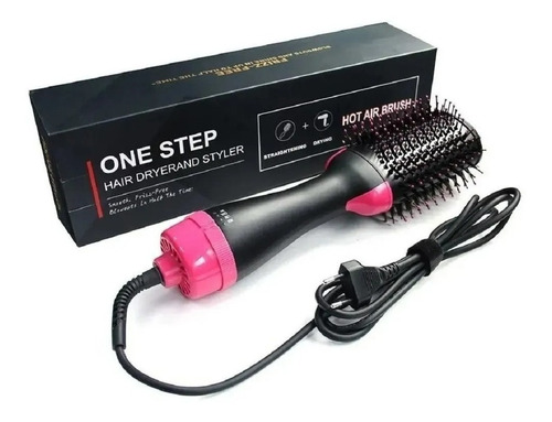 Imagen 3 de 7 de Cepillo Secador De Pelo Electrico Cepillo One Step Alisador