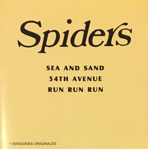 2 Cds 1 De Spiders Run Y 1 Spiders Con La Fachada De Piedra