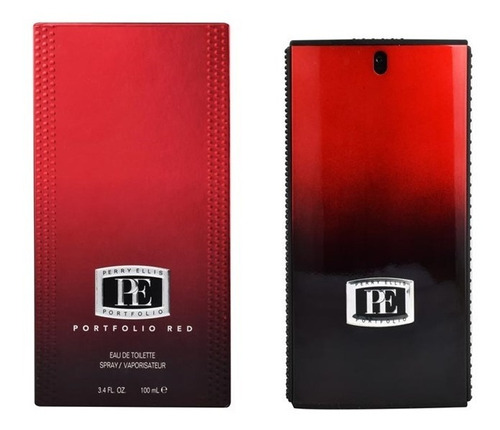 Perfume Portfolio Red De Perry Ellis Eau De Toilette 100 Ml.