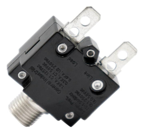 Disyuntor Reiniciable Con Botón Automático Con Terminales