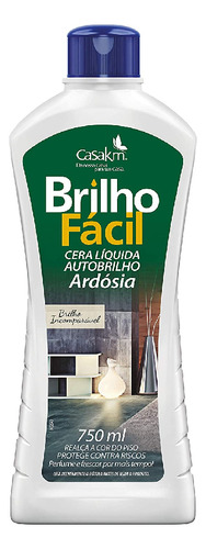 Kit 36 Cera Liquida Para Piso 750ml Ardosia Ação Rápida