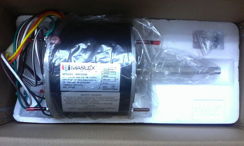 Motor Condensador Ventilador 1/3 Hp Cw Ccw 208-230v 1075rpm