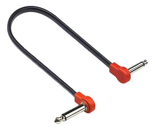 Cable De Instrumento De Alta Calidad Para Efectos 50cm Rojo