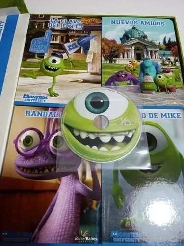 Cuentos Monstruosos Monsters University 8 Vol. Dvd Disney