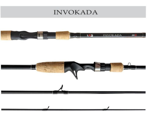 Vara Carretilha Lumis Invokada 5'8 1,73m 4-8lb - Carbono