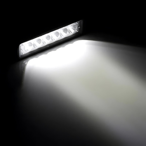 Farol Milha Barra Led 18w Slim Bivolt Mini 12v 24v Universal