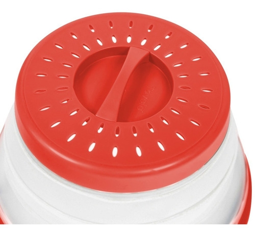 Imagen 8 de 9 de Tapa Microondas 27cm Plegable Anti Salpicadura - Cukin