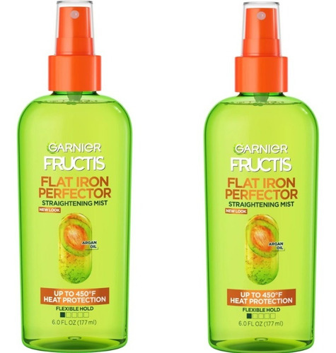 Garnier Style Iron Flat Perfector Protector De Calor 2 Pack