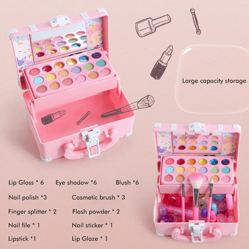 Set De Bolsos De Maquillaje Para Niña