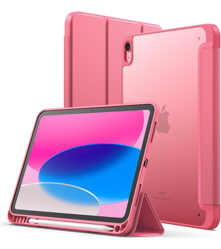 Jetech Funda Mate P/ iPad 10 De 10.9 PuLG 2022, 10.ª Rosa