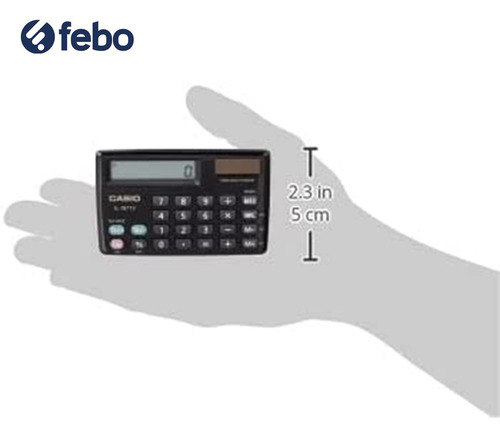 Calculadora Básica Portátil Manual Casio Sl-787 Tv Febo