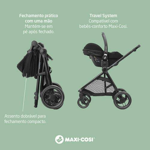 Carrinho Anna³ Com Pebble Pro² E Familyfix 360 Pro Maxi Cosi