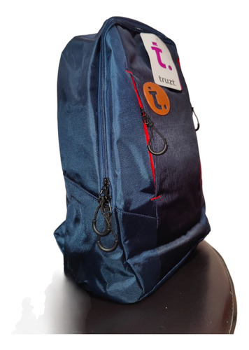 Mochila Juvenil Ruz Truzt Azul Basic Va Con Todo