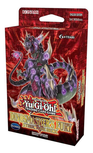Yugioh Dinosmashers Fury Structure Deck Dinosmashers Fury Structure Deck Inglés