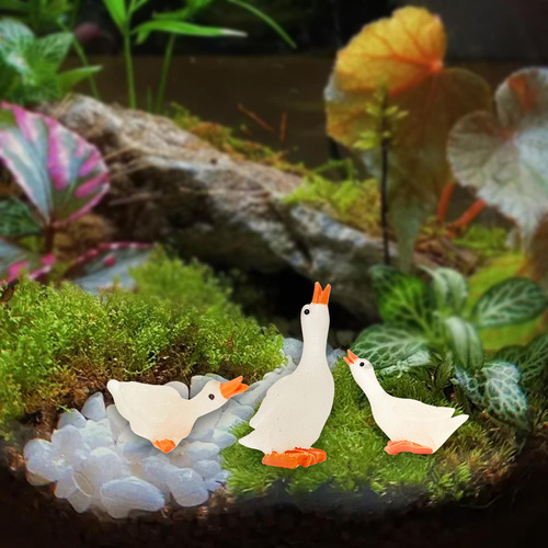 4 X 3 Piezas Lindas Estatuas De Esculturas De Al