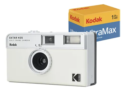 Cámara De Película Kodak Ektar H35 De Medio Fotograma (blanq