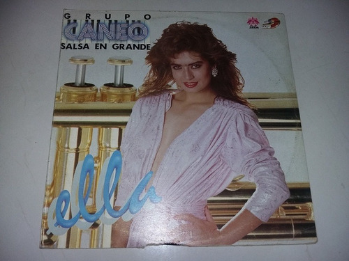 Lp Vinilo Disco Acetato Vinyl  Grupo Caneo Salsa En Grande