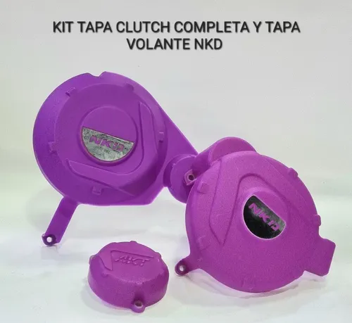 Kit Protector Tapa Clutch Y Tapa Volante Lujo Akt Nkd 125/sl
