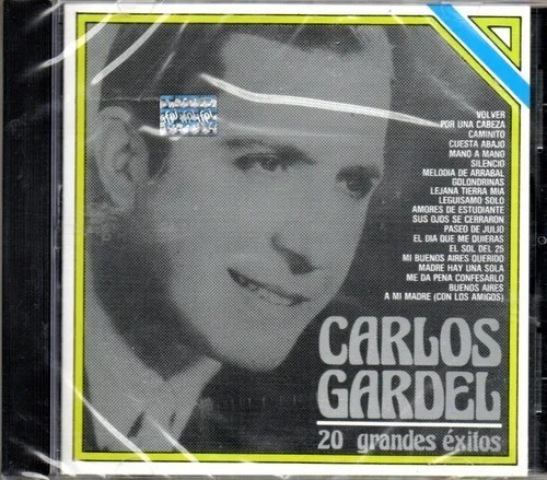 Gardel Carlos  20 Grandes Exitos  Cd Nuevo