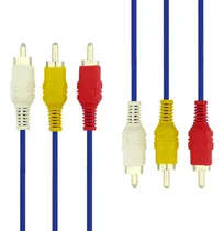 Comprar Cable Rca 3x3 Marca Rst \u002F 10 Metros \u002F Alta Calidad