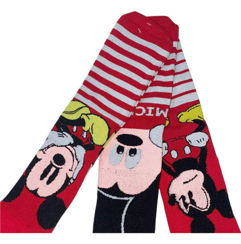 Calcetines Aminados 3/4 Talla Unitalla Agua Mickey Mouse Unitalla