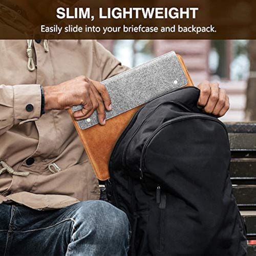 Funda Para Macbook Pro 13 M2 Resistente Polvo Look Natural