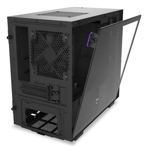 Gabinete Mini-ITX preto Nzxt H210 Ca-H210b-b1