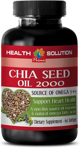 Chia 60cps - Health Solution - Unidad a $5293